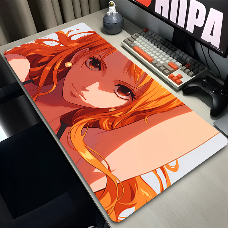 Keyboard Laptop Accessories - kawaii Mouse Pad one piece Nami