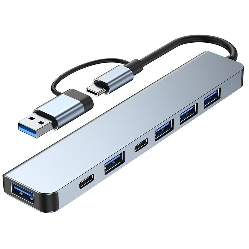 Laptop Accessories For Programmers - 5/7/8 Ports USB A C Hub