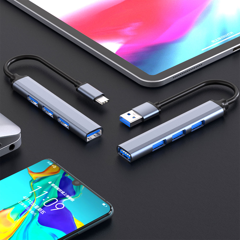 Laptop Accessories For Programmers - HUB USB C USB-A Bộ Chia