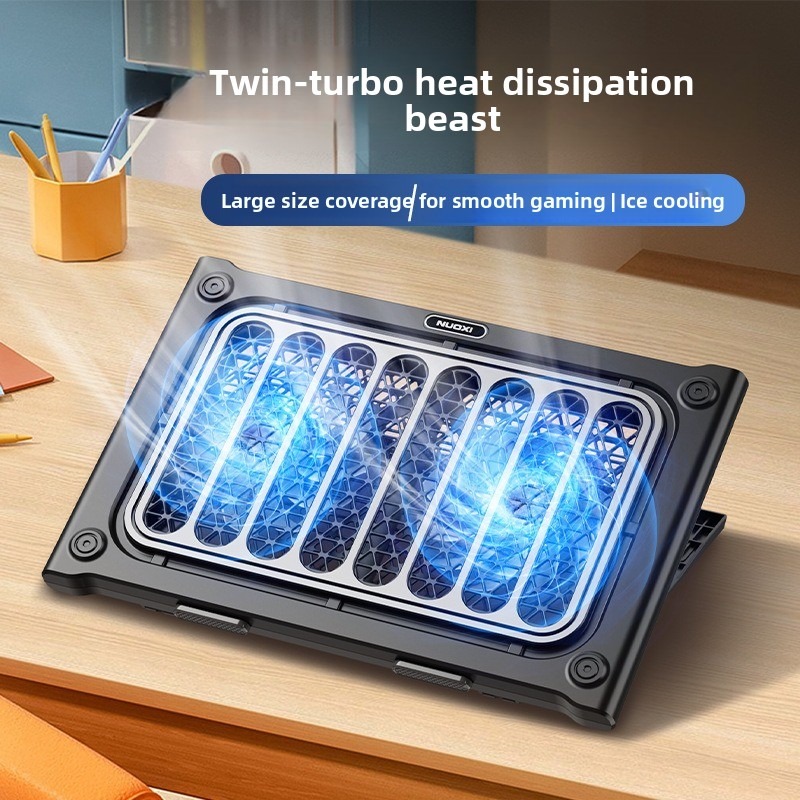 Laptop Accessories Cooling Pad - Laptop cooling pad, dual turbo fan,