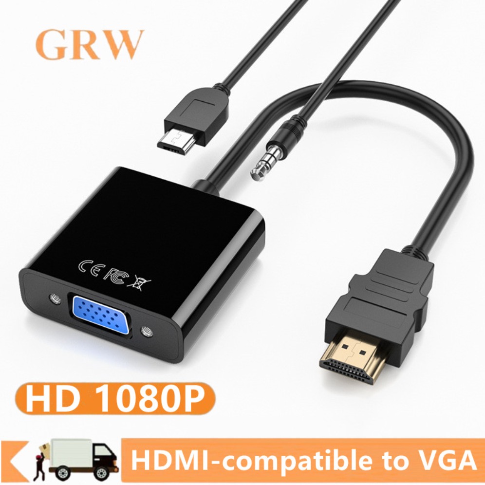 Hdmi Vga Adapter - 1080P HDMI-compatible to VGA Adapter Cable