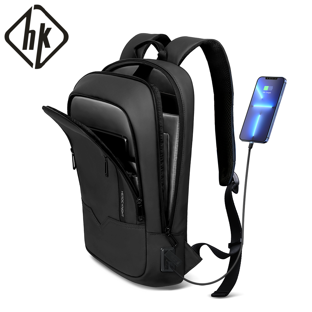 Laptop Accessories Organizer - HK Slim Business Backpack for Men