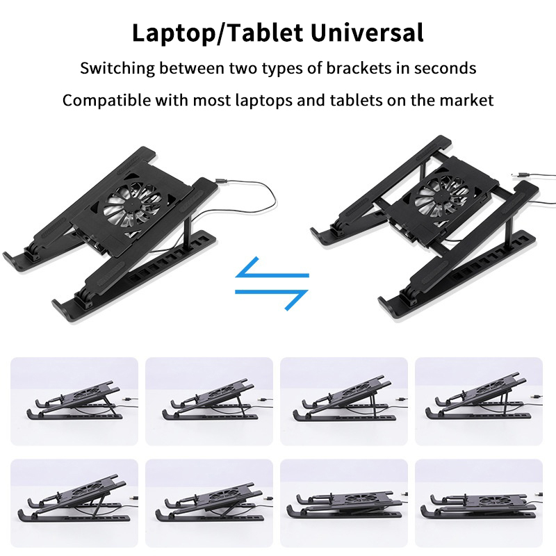 Laptop Cooler Base Stand Folda - đánh giá và giá Laptop Accessories Cooling Pad