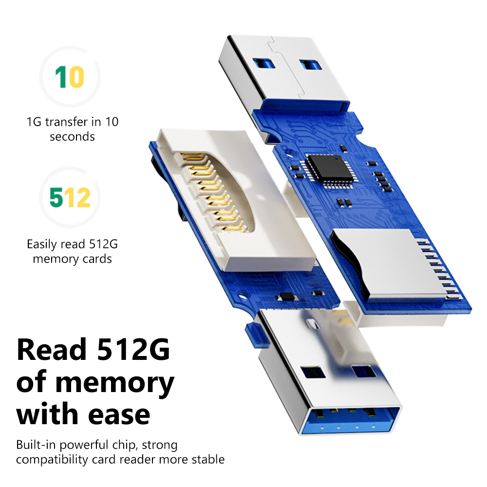 2 In 1 USB 3.0 Card Reader Por - đánh giá và giá Laptop Accessories For Programmers