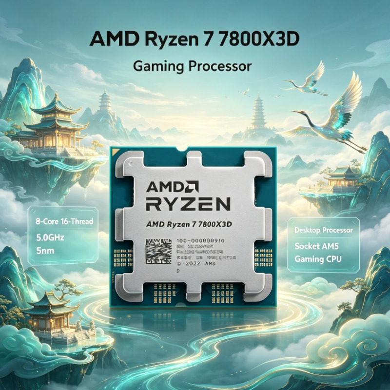 AMD Ryzen 7 R7 7800X3D CPU 96M - đánh giá và giá Amd Cpu Ryzen 7