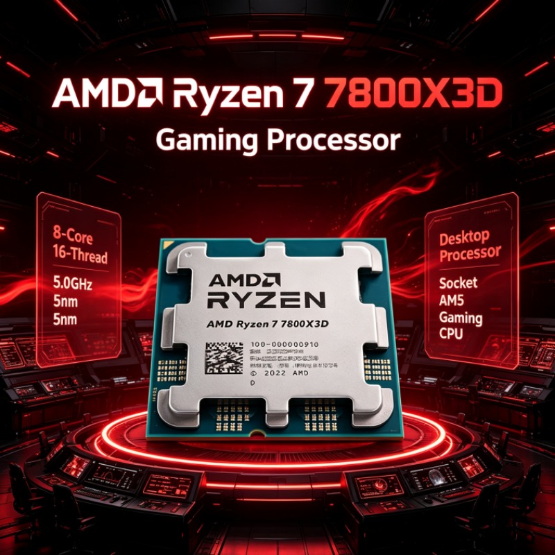 AMD Ryzen 7 R7 7800X3D CPU 96M - đánh giá và giá Amd Cpu Ryzen 7