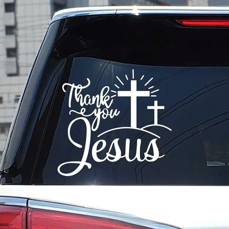 Jesus Car Stickers Christian G - đánh giá và giá Laptop Accessories Ideas