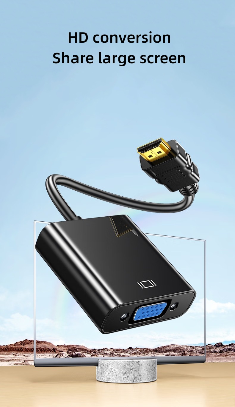 DT-2903 1080P Hdmi Male to Vga - đánh giá và giá Hdmi Vga Adapter