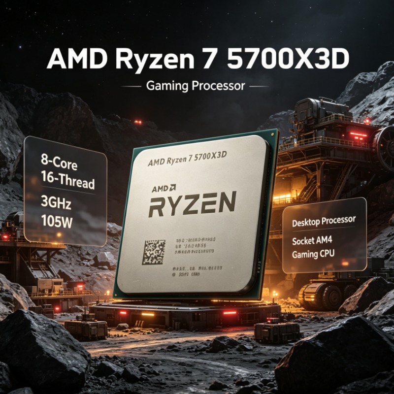 Ryzen 7 5700X3D AMD Socket AM4 - đánh giá và giá Amd Cpu Ryzen 7