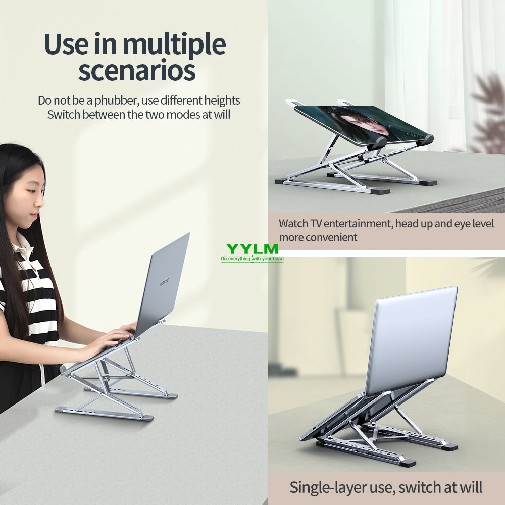 YYLM N8 Laptop Stand Aluminum  - đánh giá và giá Laptop Accessories Organizer