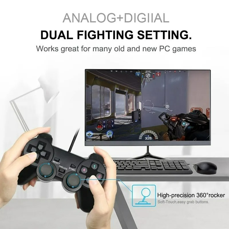 Wired USB PC Gaming Joystick G - đánh giá và giá Laptop Accessories Ideas