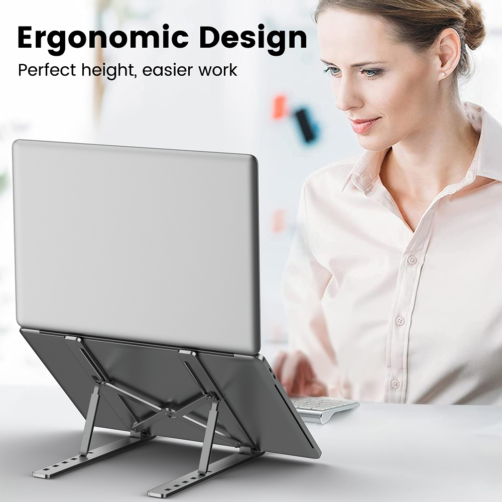 Adjustable Laptop Holder Alumi - đánh giá và giá Laptop Accessories Organizer