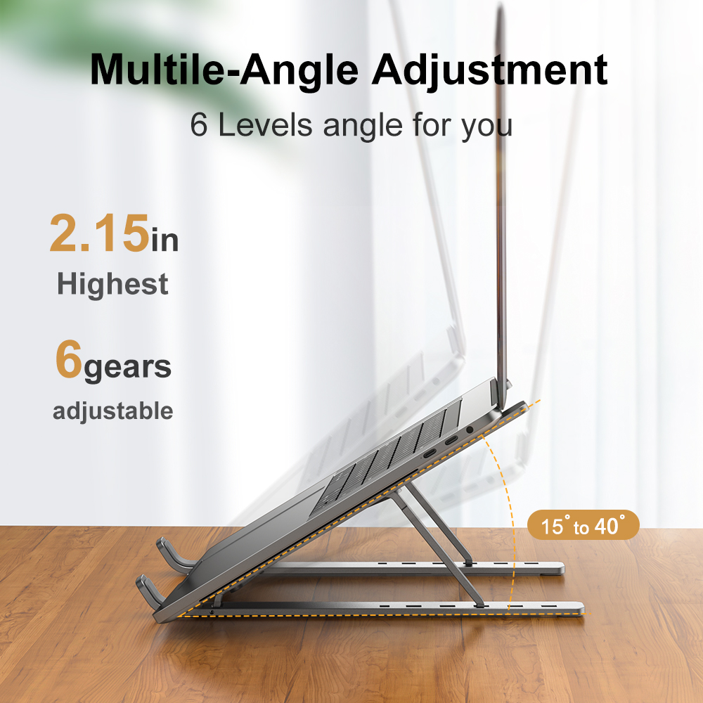 Adjustable Laptop Holder Alumi - đánh giá và giá Laptop Accessories Organizer