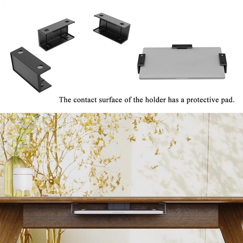 Under Desk Laptop Mount ABS Un - đánh giá và giá Laptop Accessories Organizer