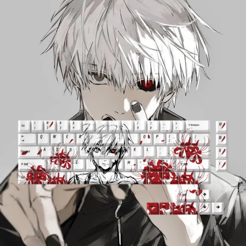 Tokyo Ghoul Kinki Ken Anime Ke - đánh giá và giá Keyboard Laptop Accessories