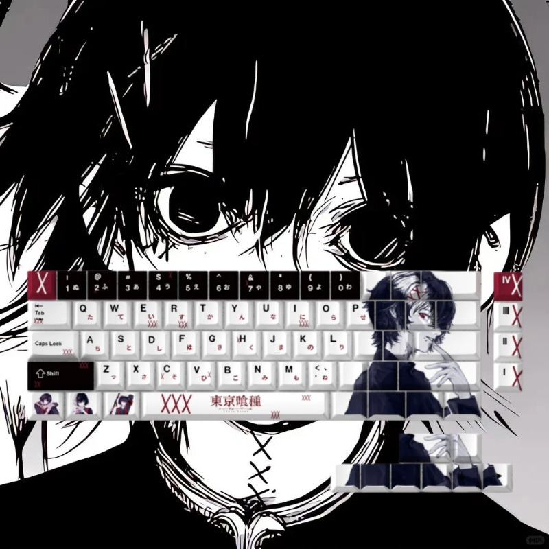 Tokyo Ghoul Kinki Ken Anime Ke - đánh giá và giá Keyboard Laptop Accessories