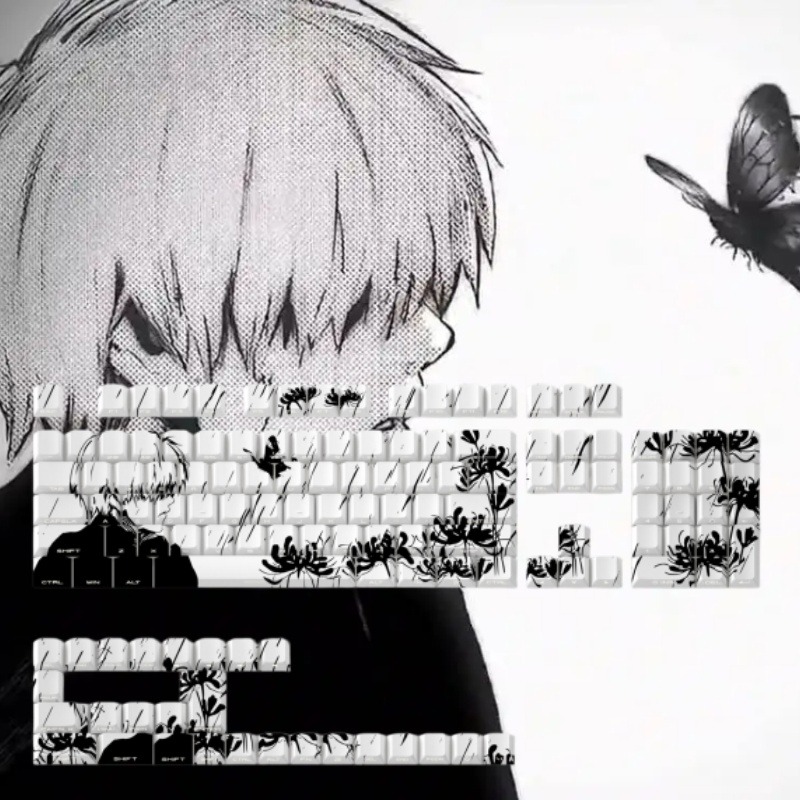 Tokyo Ghoul Kinki Ken Anime Ke - đánh giá và giá Keyboard Laptop Accessories
