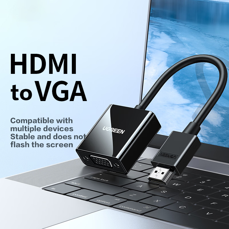 Ugreen CM270 HD-MI to VGA Adap - đánh giá và giá Hdmi Vga Adapter