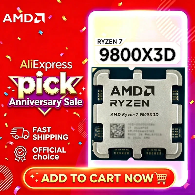 AMD Ryzen 7 9800X3D R7 9800X3D - đánh giá và giá Amd Cpu Ryzen 7