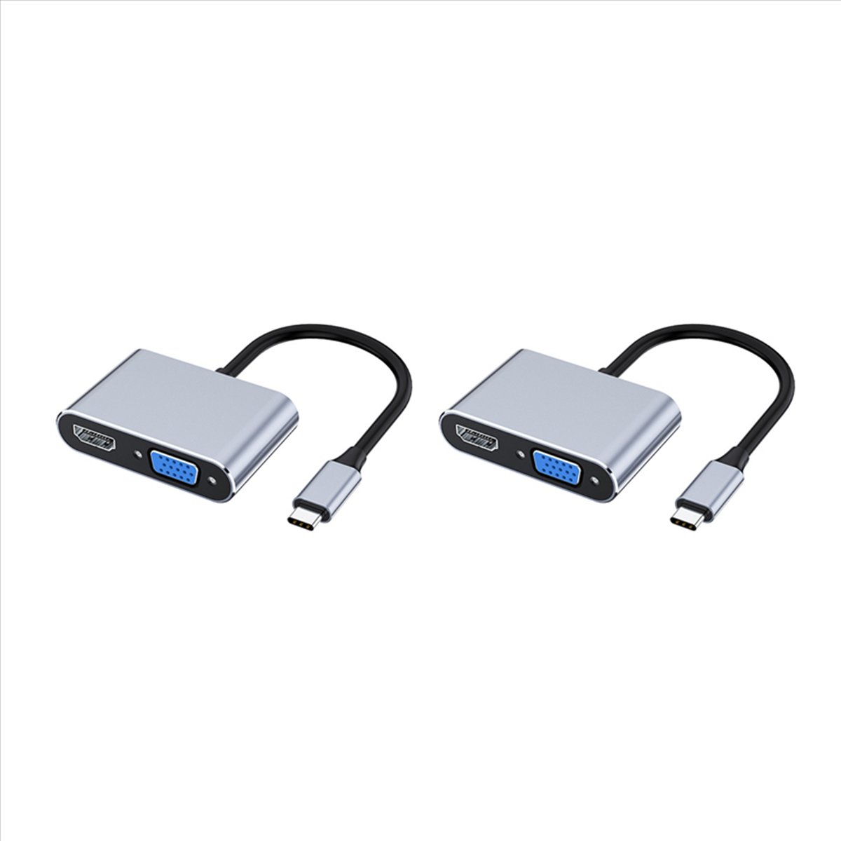 *ABDH 2X USB C to HDMI VGA Mul - đánh giá và giá Hdmi Vga Adapter