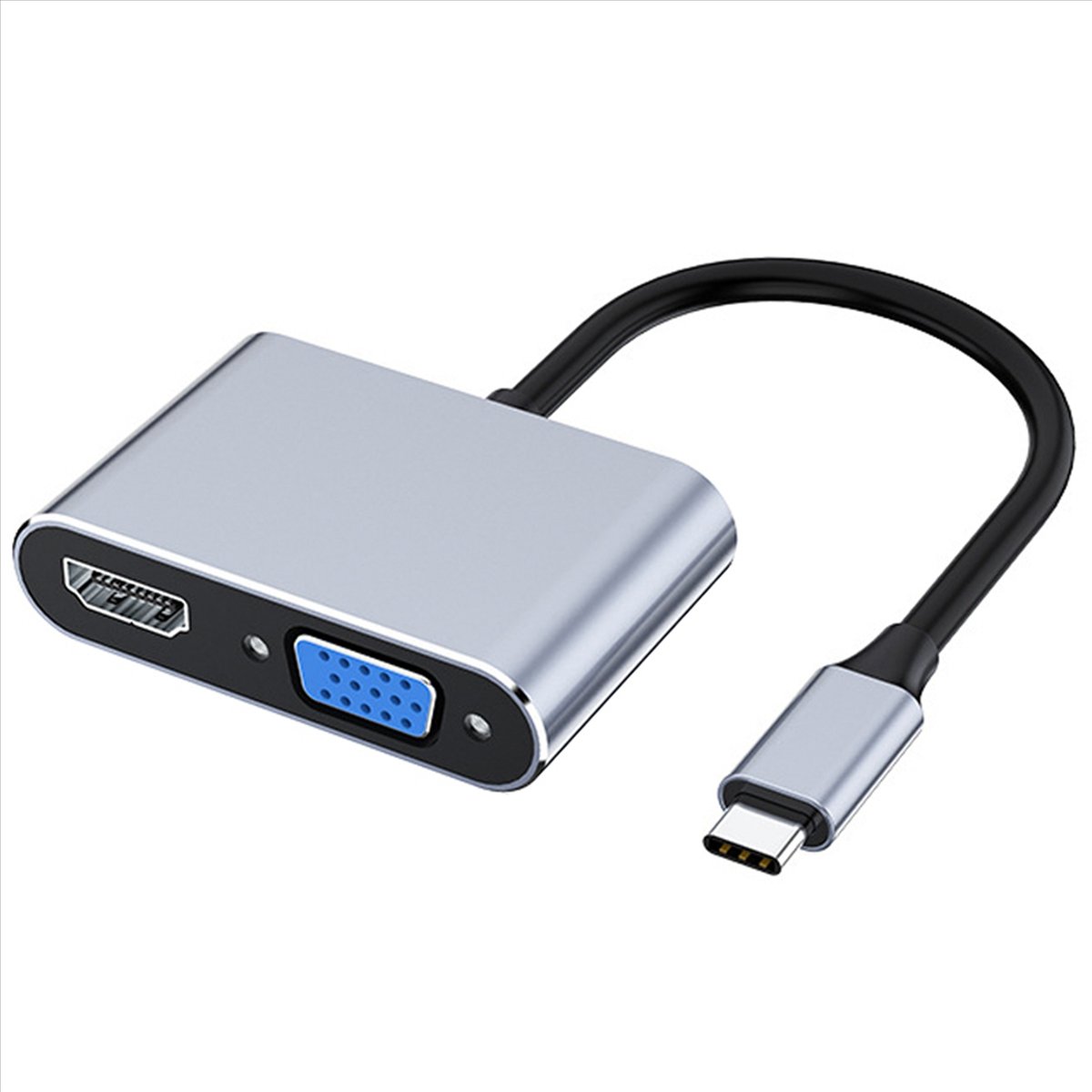 *ABDH 2X USB C to HDMI VGA Mul - đánh giá và giá Hdmi Vga Adapter