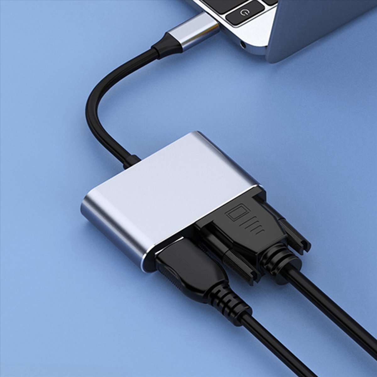 *ABDH 2X USB C to HDMI VGA Mul - đánh giá và giá Hdmi Vga Adapter
