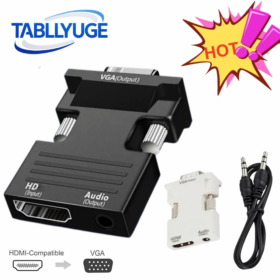 HDMI-compatible to VGA  Adapte - đánh giá và giá Hdmi Vga Adapter