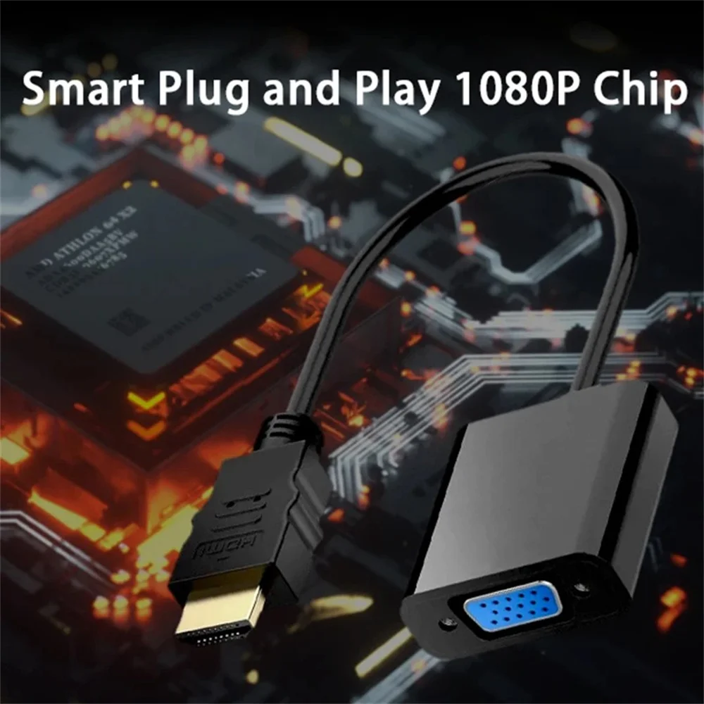 HD 1080P hdmi To VGA Converter - đánh giá và giá Hdmi Vga Adapter