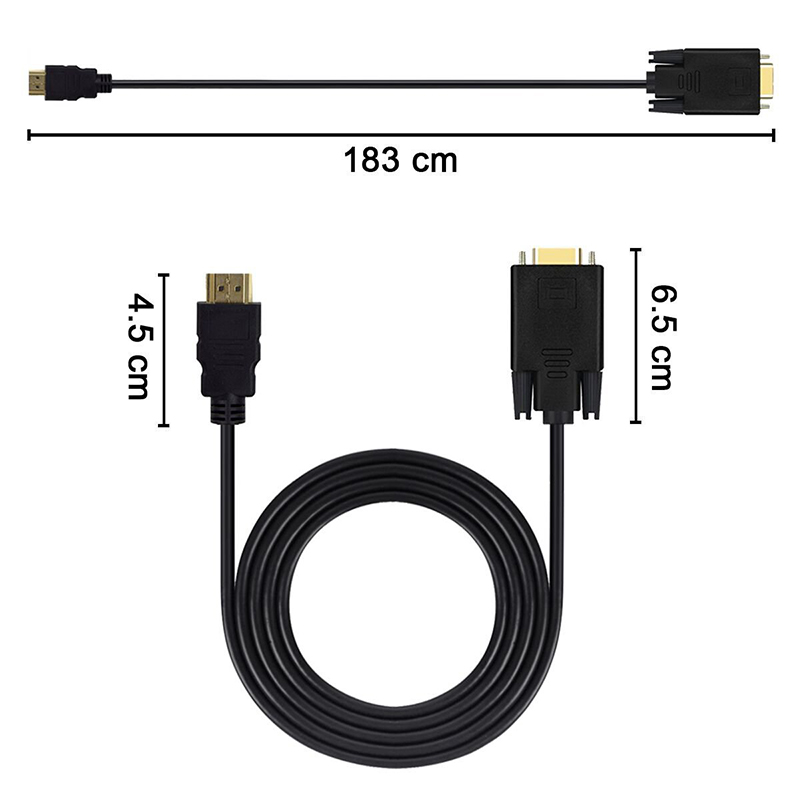 1.8M 1080P Video Converter HDM - đánh giá và giá Hdmi Vga Adapter