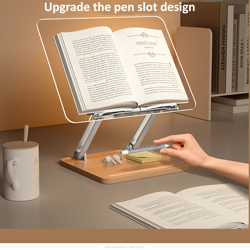 Wooden Reading Stand with Ligh - đánh giá và giá Laptop Accessories For Office