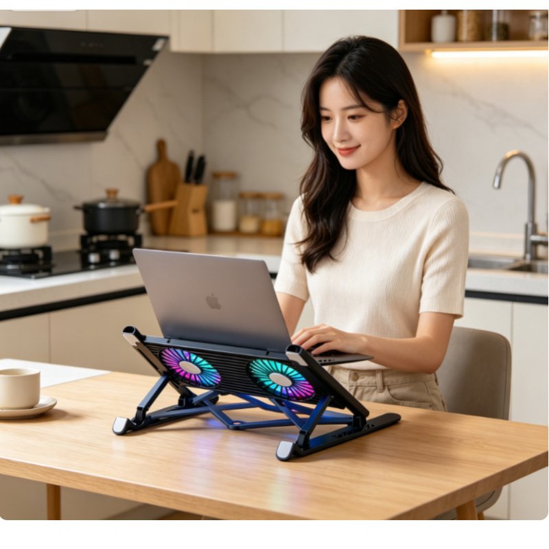 New Laptop Cooler Base Stand F - đánh giá và giá Laptop Accessories Cooling Pad