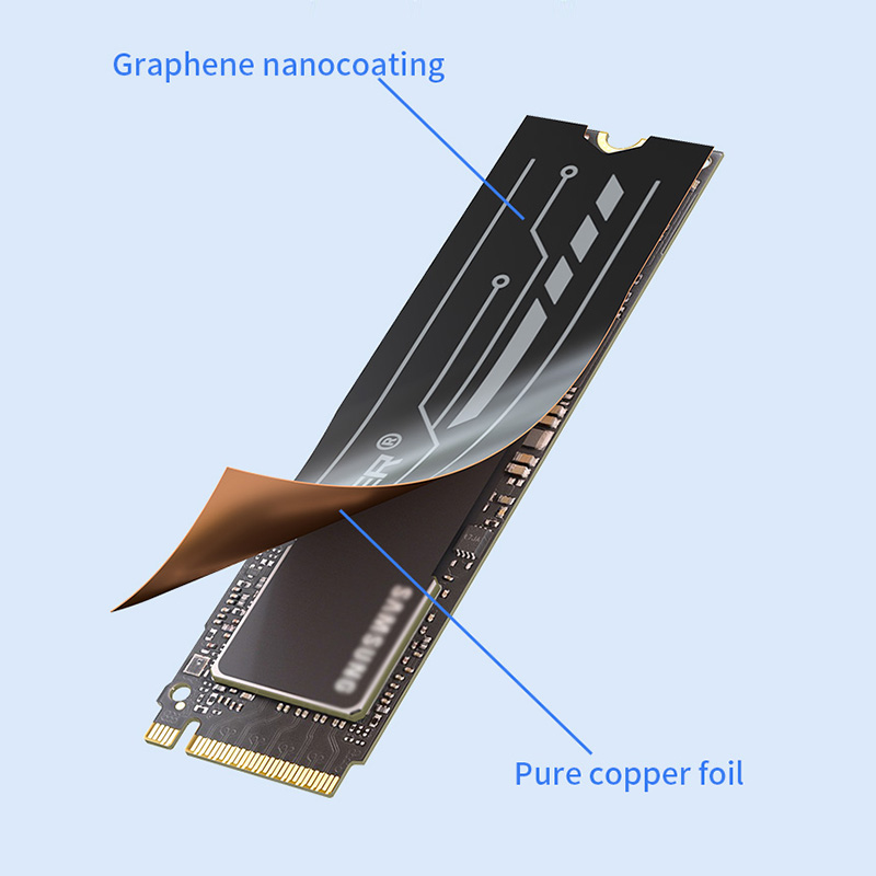 TEUCER Graphene M.2 SSD Heat S - đánh giá và giá Laptop Accessories Cooling Pad