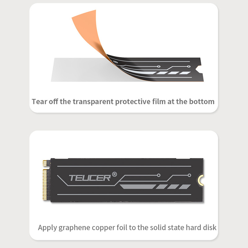 TEUCER Graphene M.2 SSD Heat S - đánh giá và giá Laptop Accessories Cooling Pad