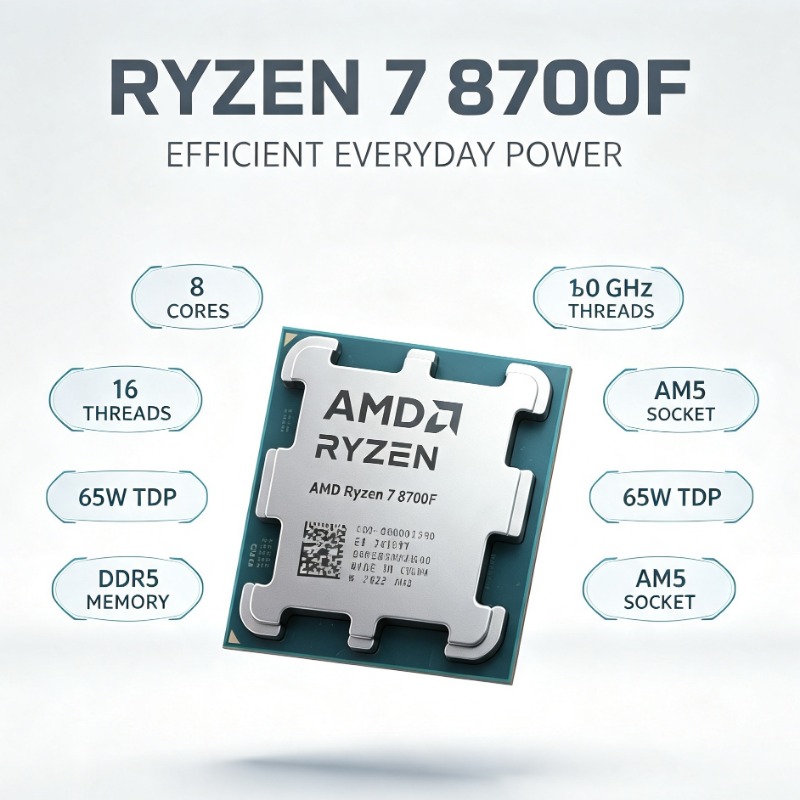 Ryzen 7 8700F Processor 4NM Ma - đánh giá và giá Amd Cpu Ryzen 7