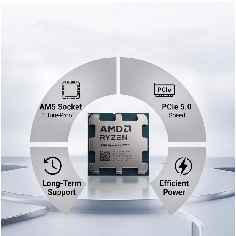 Ryzen 7 8700F Processor 4NM Ma - đánh giá và giá Amd Cpu Ryzen 7